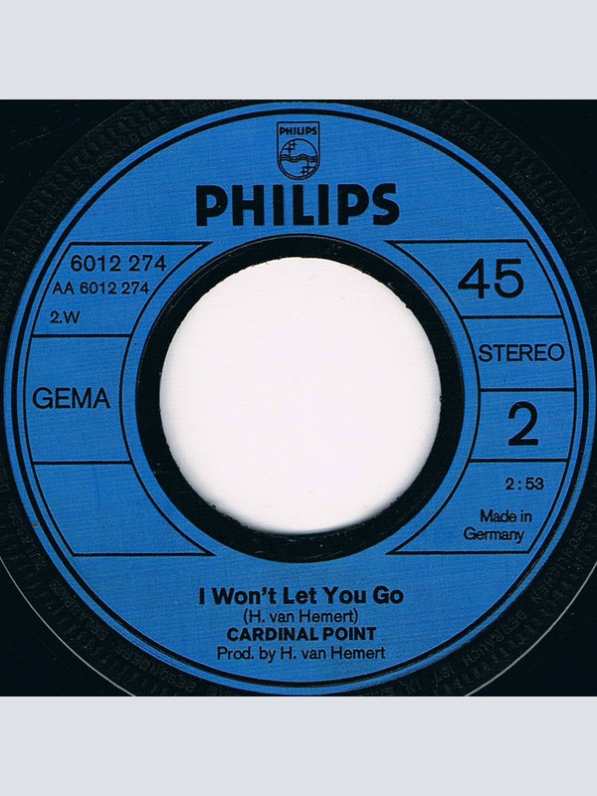 Vinyl / Cardinal Point - Come On And Say It