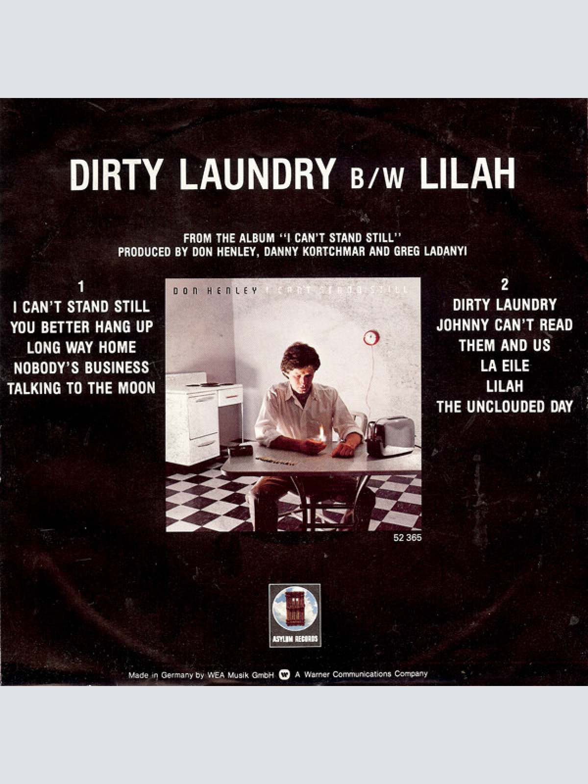 Vinyl / Don Henley - Dirty Laundry