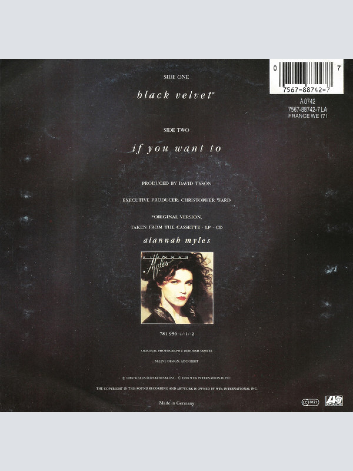 Vinyl / Alannah Myles - Black Velvet