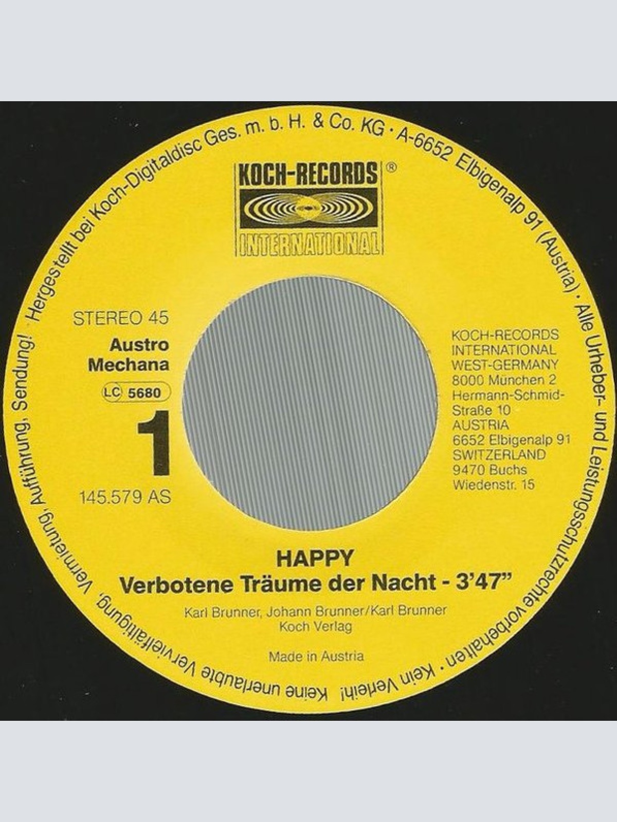 Vinyl / Happy (8) - Verbotene Träume Der Nacht