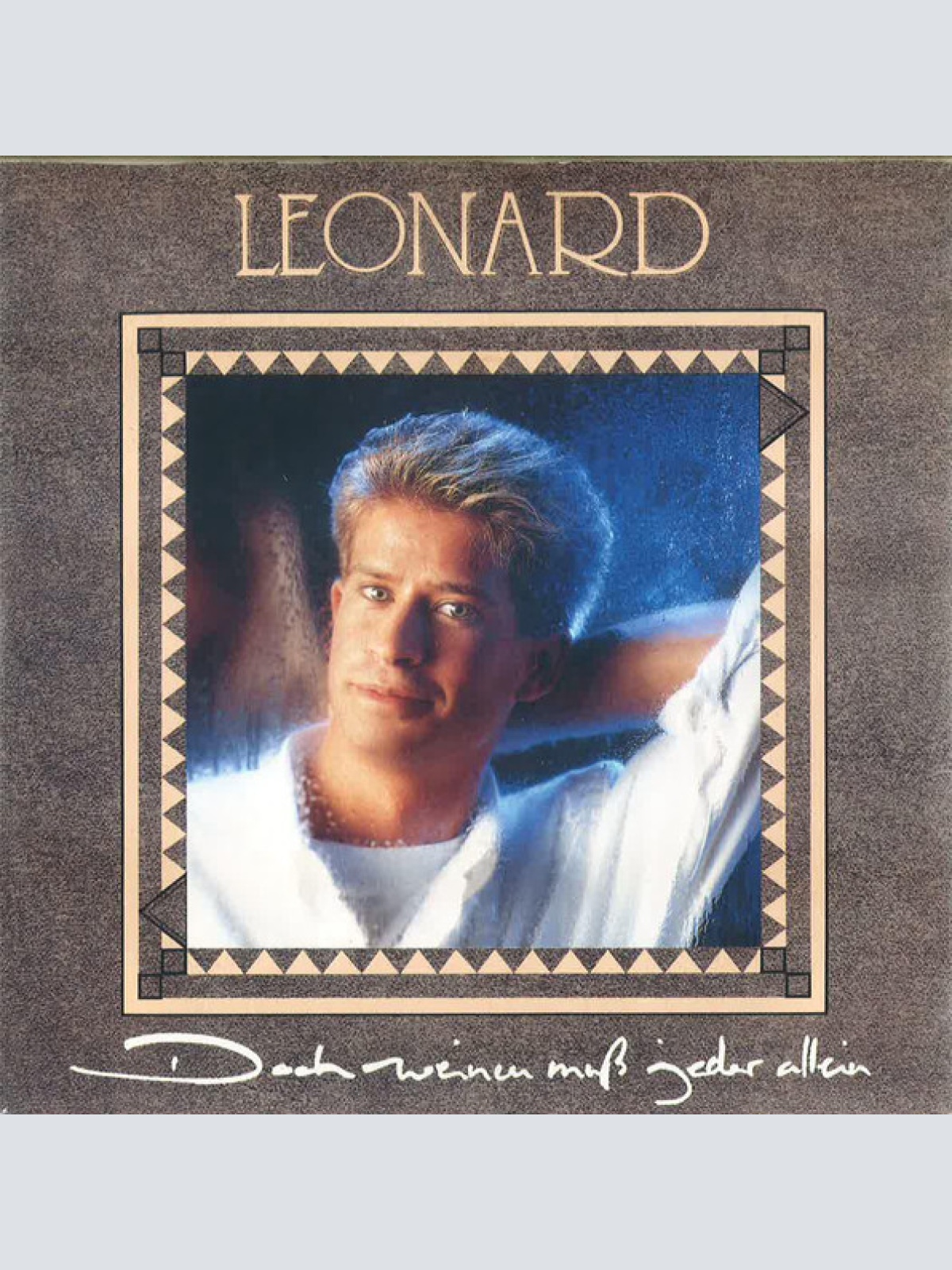 Vinyl / Leonard - Doch Weinen Muß Jeder Allein