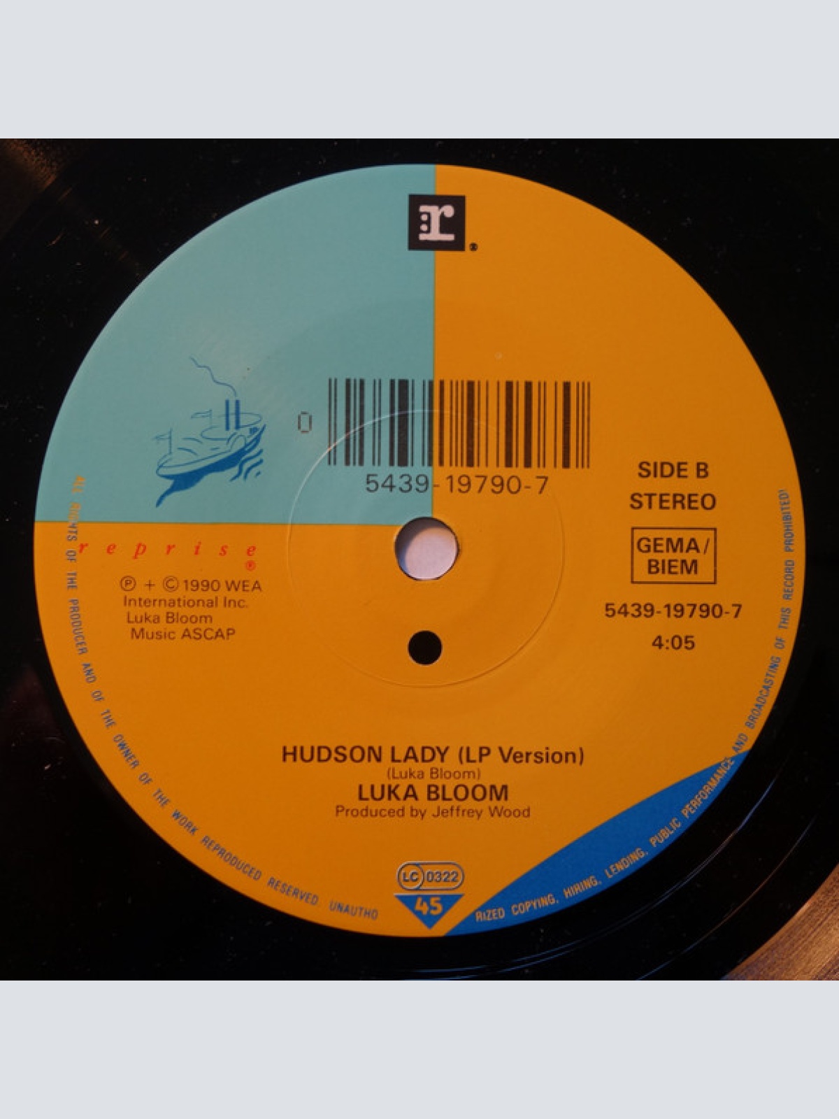 Vinyl / Luka Bloom - Rescue Mission