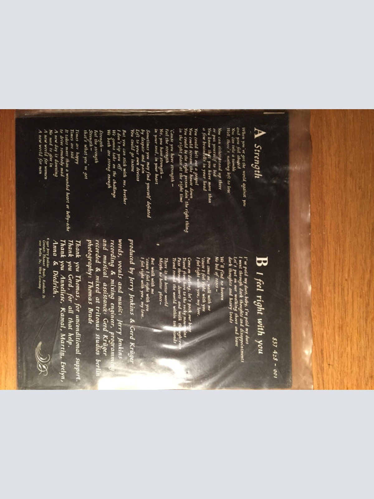 Vinyl / Jerry Jenkins (3) - Strength