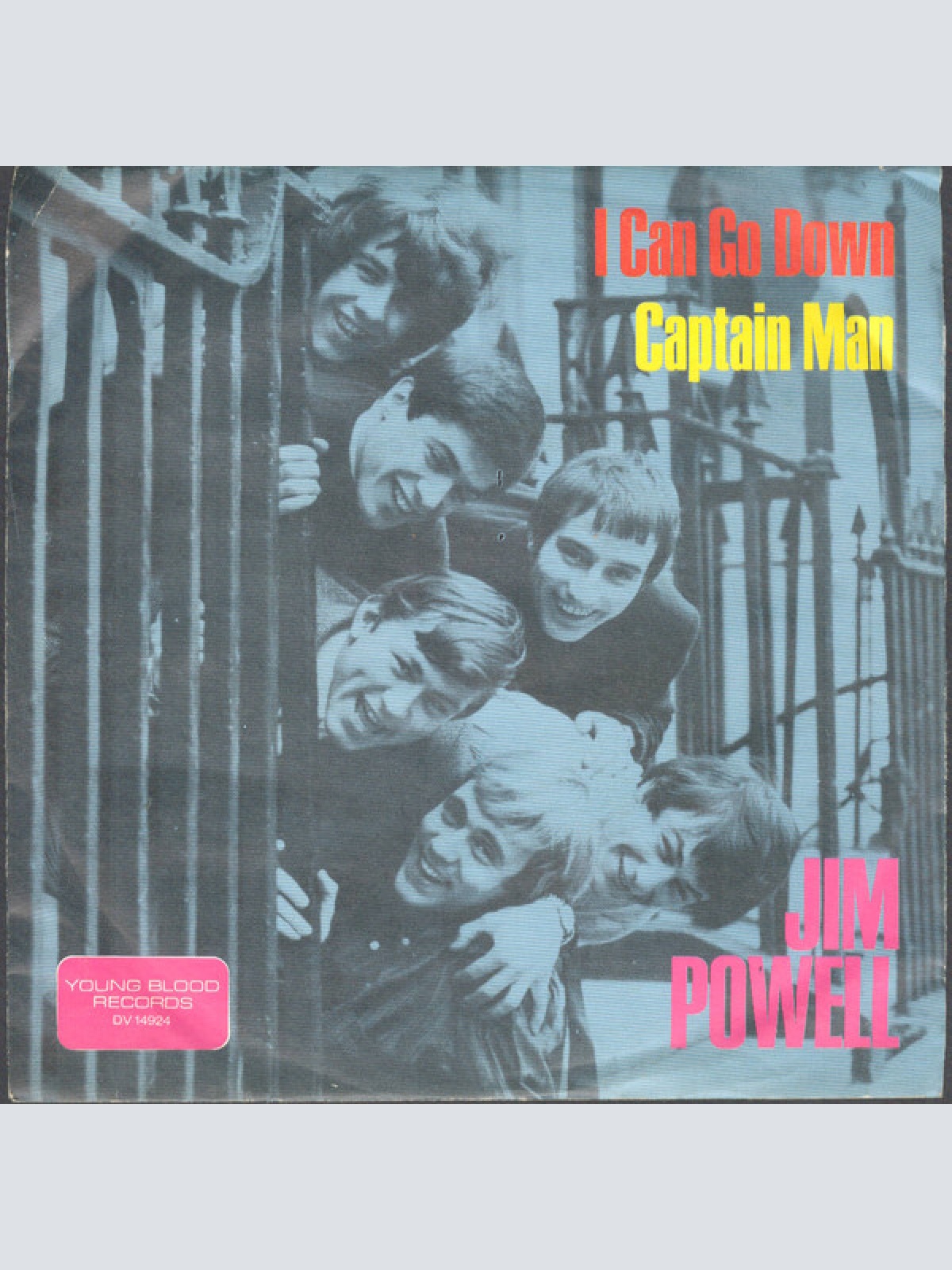 Vinyl / Jim Powell* - I Can Go Down / Captain Man