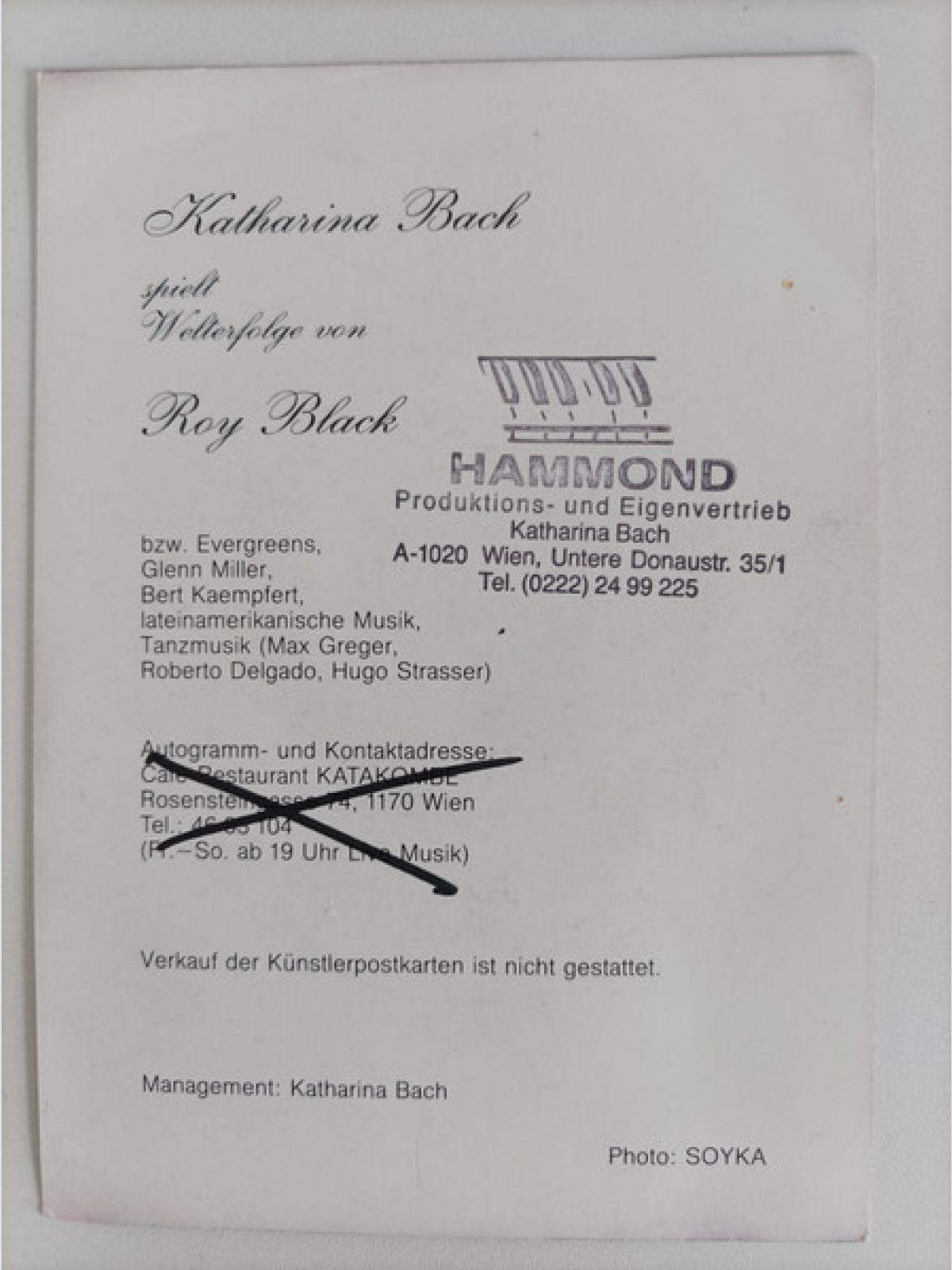 Vinyl / Katharina Bach - Arabische Nächte