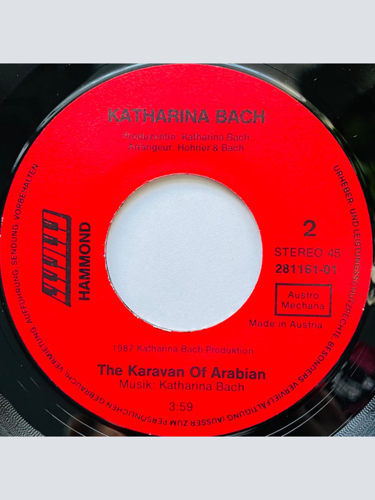 Vinyl / Katharina Bach - Arabische Nächte