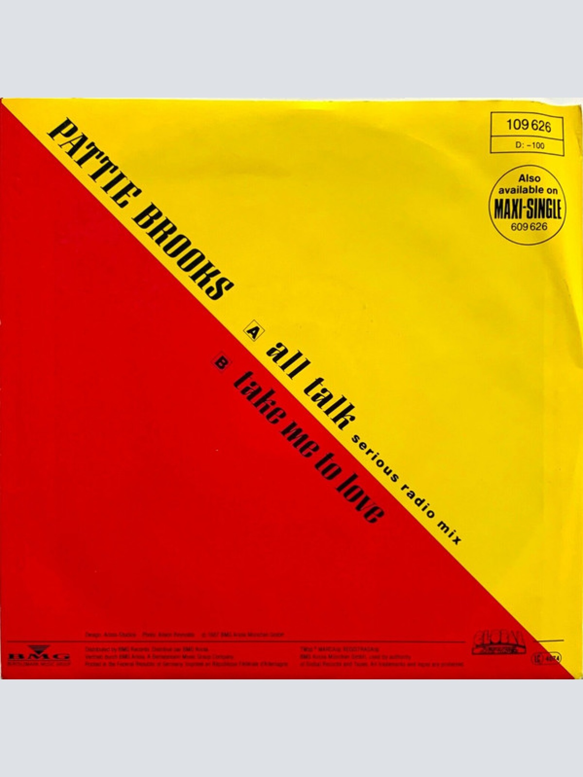 Vinyl / Pattie Brooks - All Talk