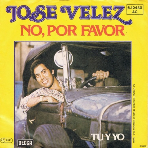 Vinyl / Jose Velez* - No, Por Favor