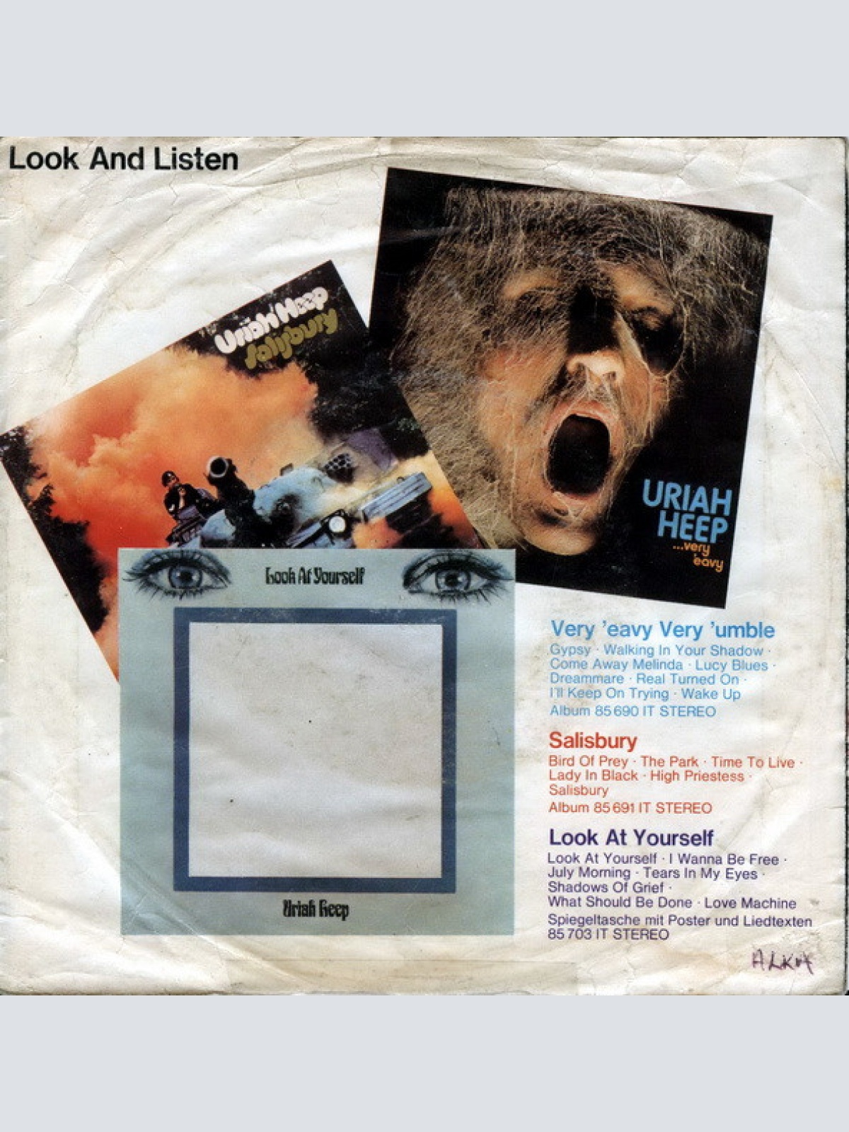 Vinyl / Uriah Heep - The Wizard / Why