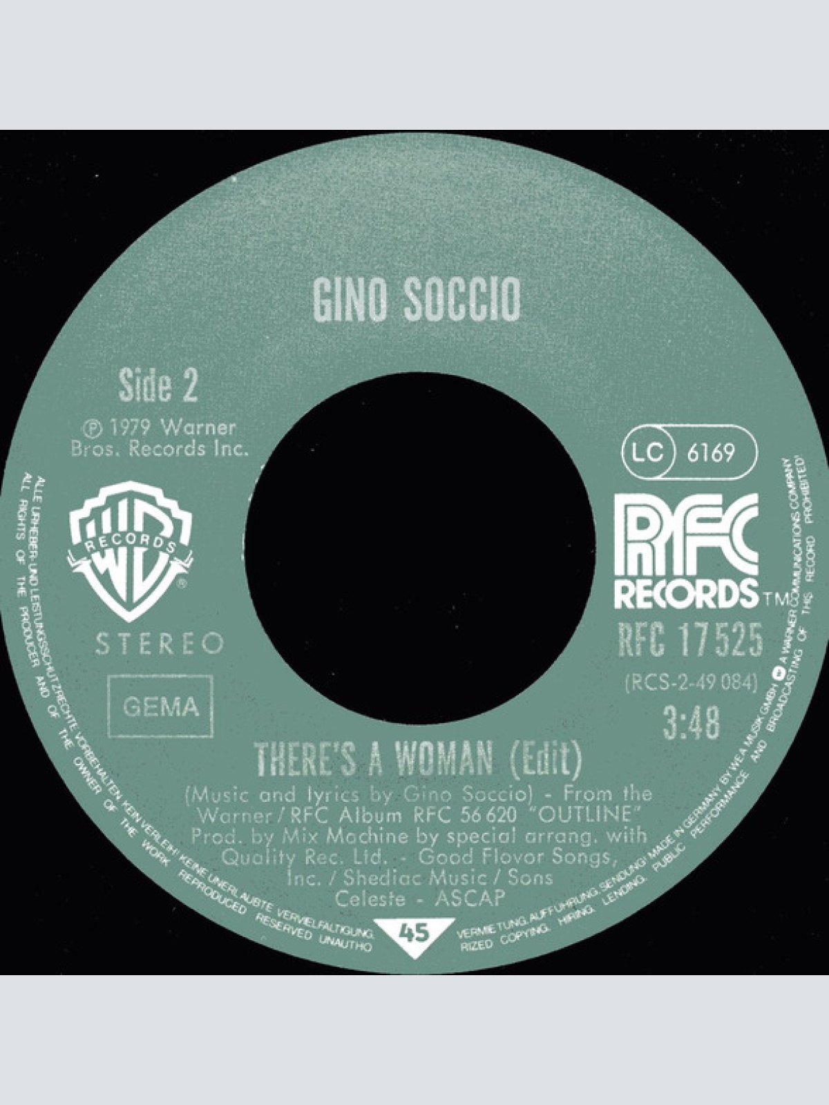 Vinyl / Gino Soccio - The Visitors