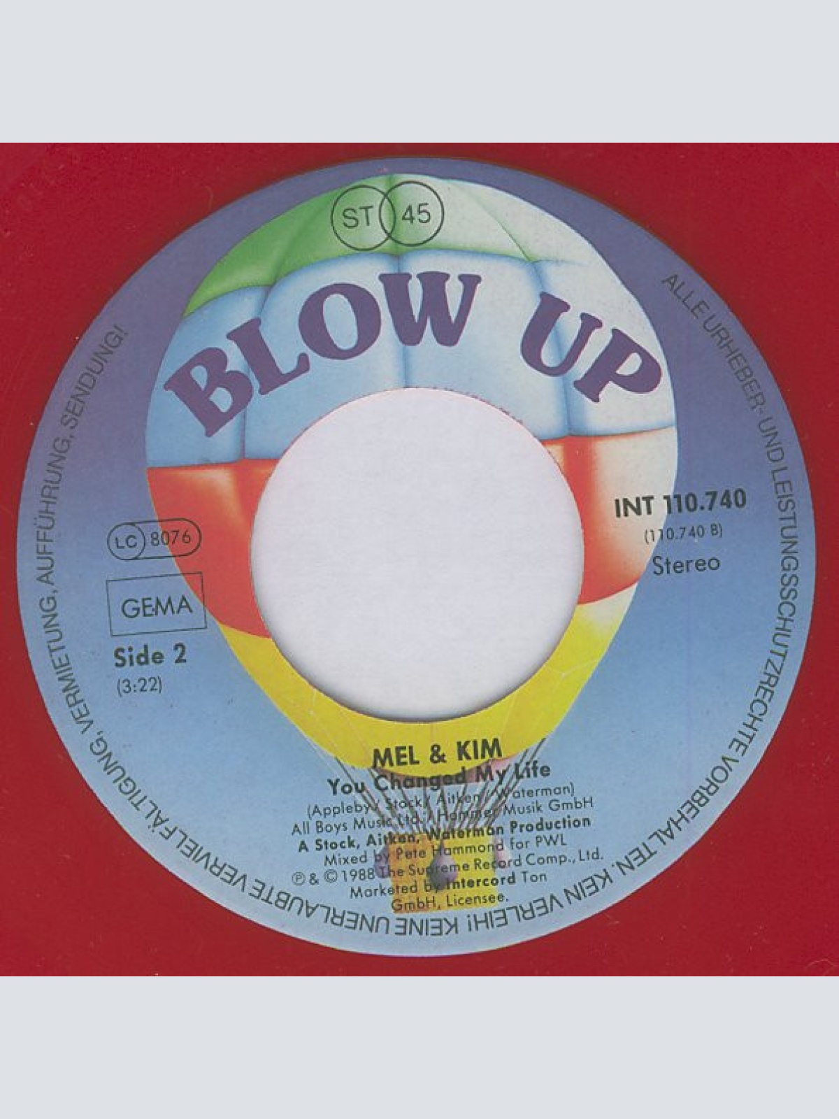 Vinyl / Mel & Kim - That's The Way It Is