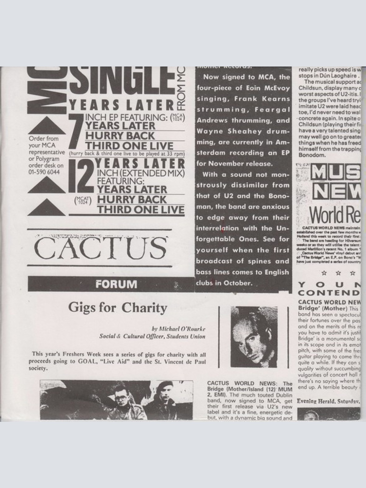 Vinyl / Cactus World News - Years Later