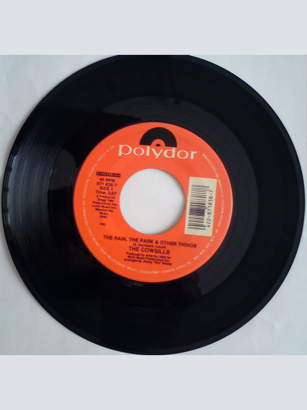 Vinyl / The Cowsills - The Rain, The Park & Other Things / Hair