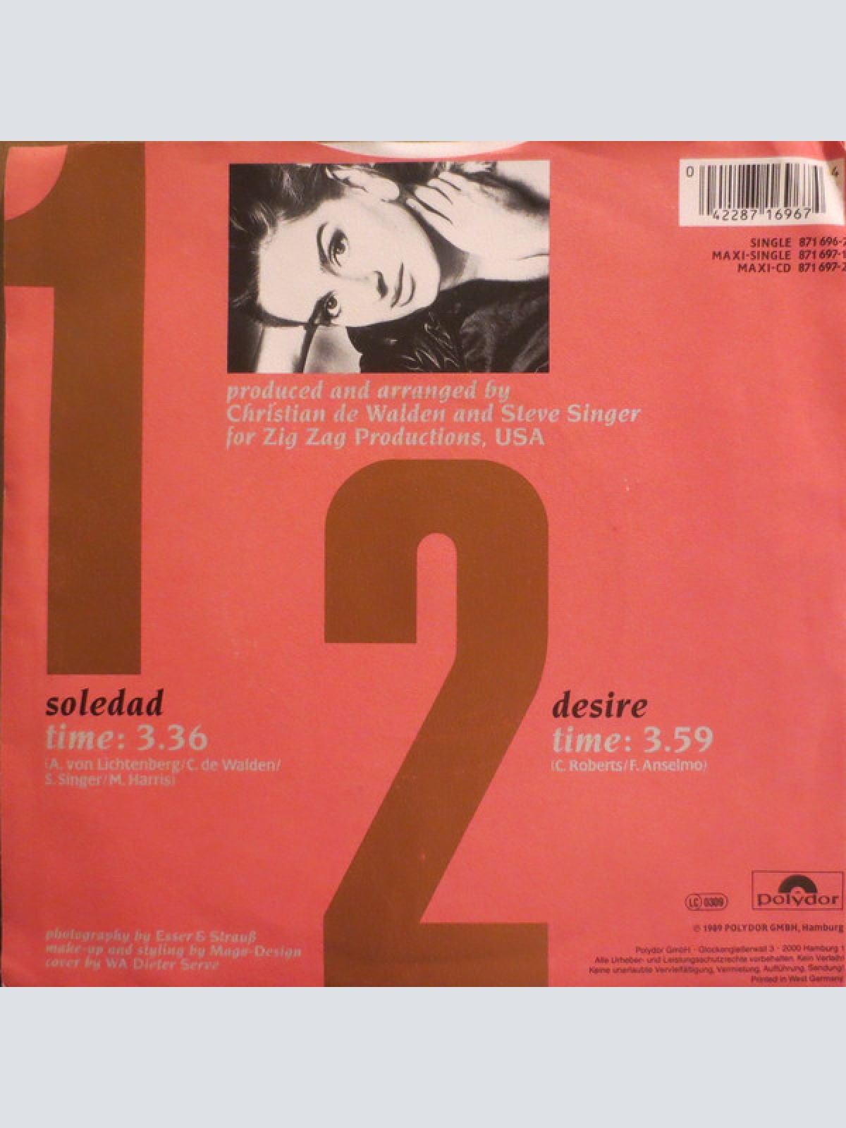 Vinyl / Andy Lee - Soledad