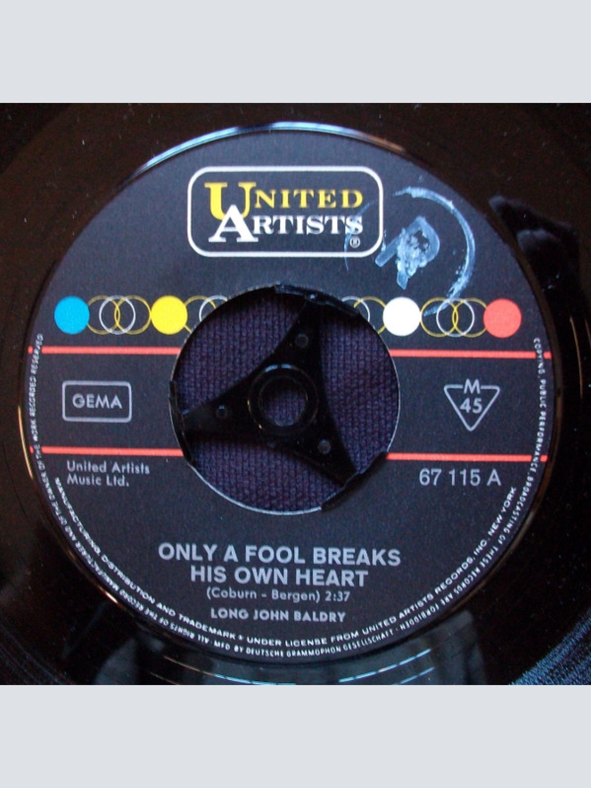 Vinyl / Long John Baldry - Only A Fool Breaks His Own Heart