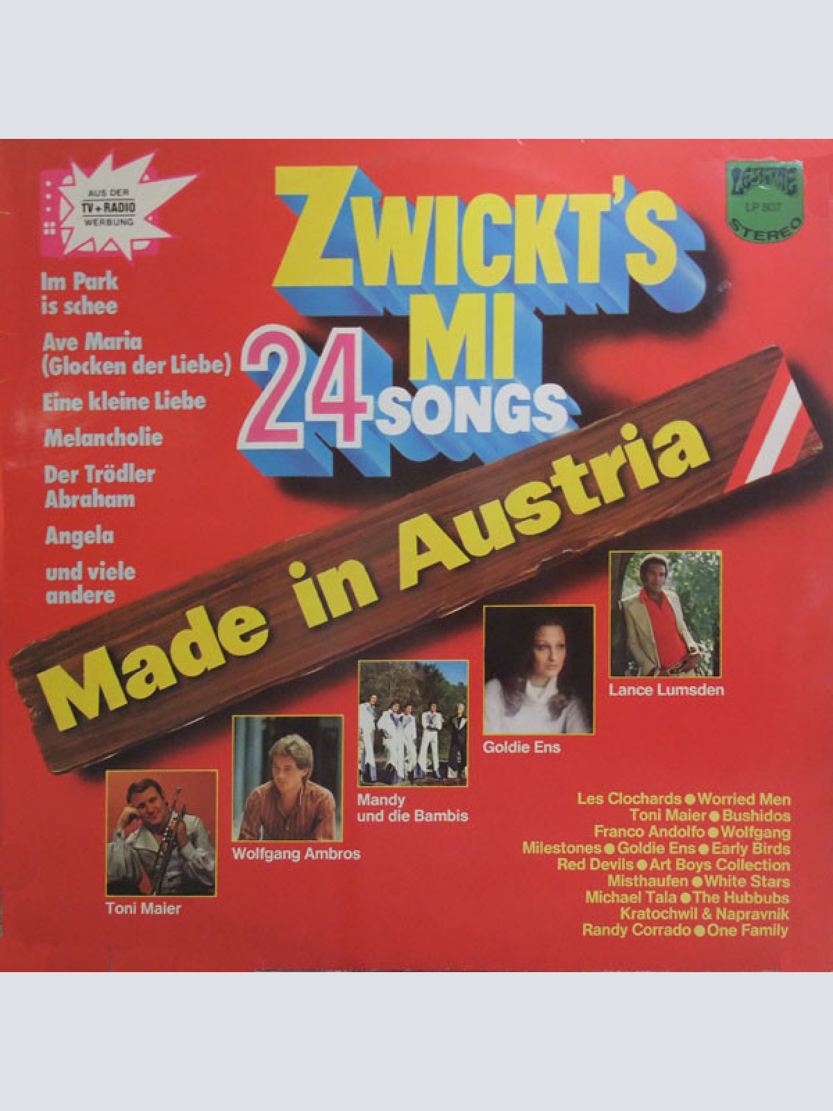 Vinyl / Various - Zwickt's Mi 24 Songs Made In Austria