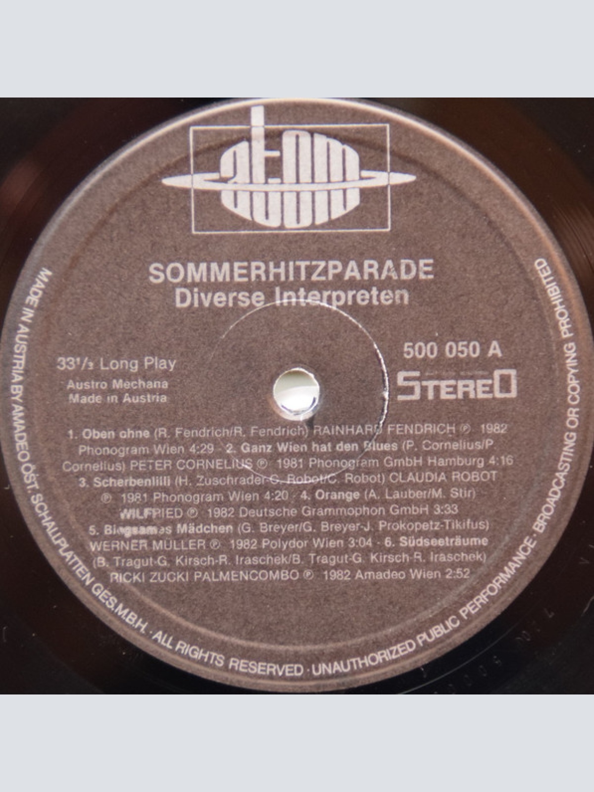 Vinyl / Various - Sommerhitzparade