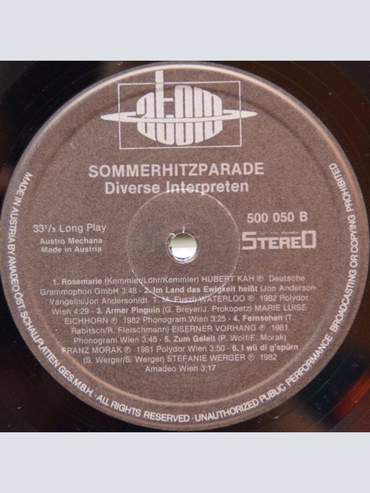 Vinyl / Various - Sommerhitzparade