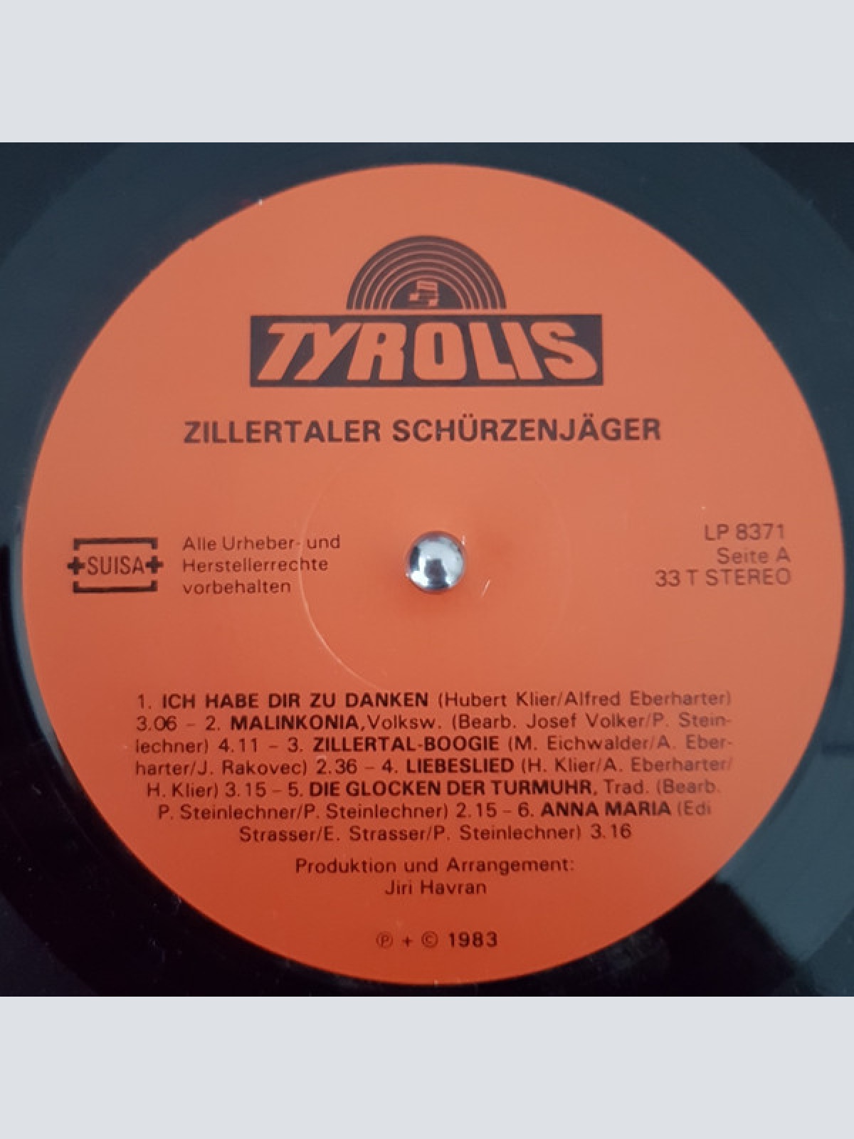 Vinyl / Zillertaler Schürzenjäger - Ich Habe Dir Zu Danken