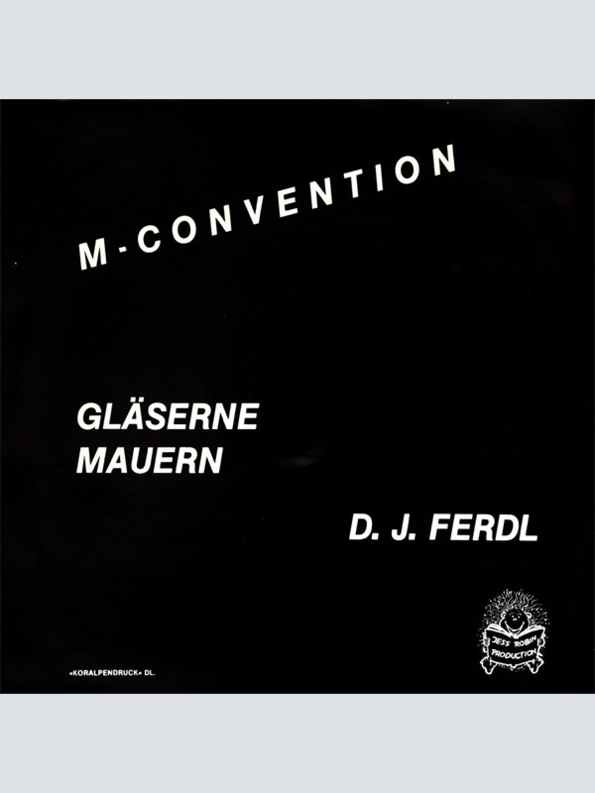 Vinyl / M-Convention - Gläserne Mauern / D.J. Ferdl