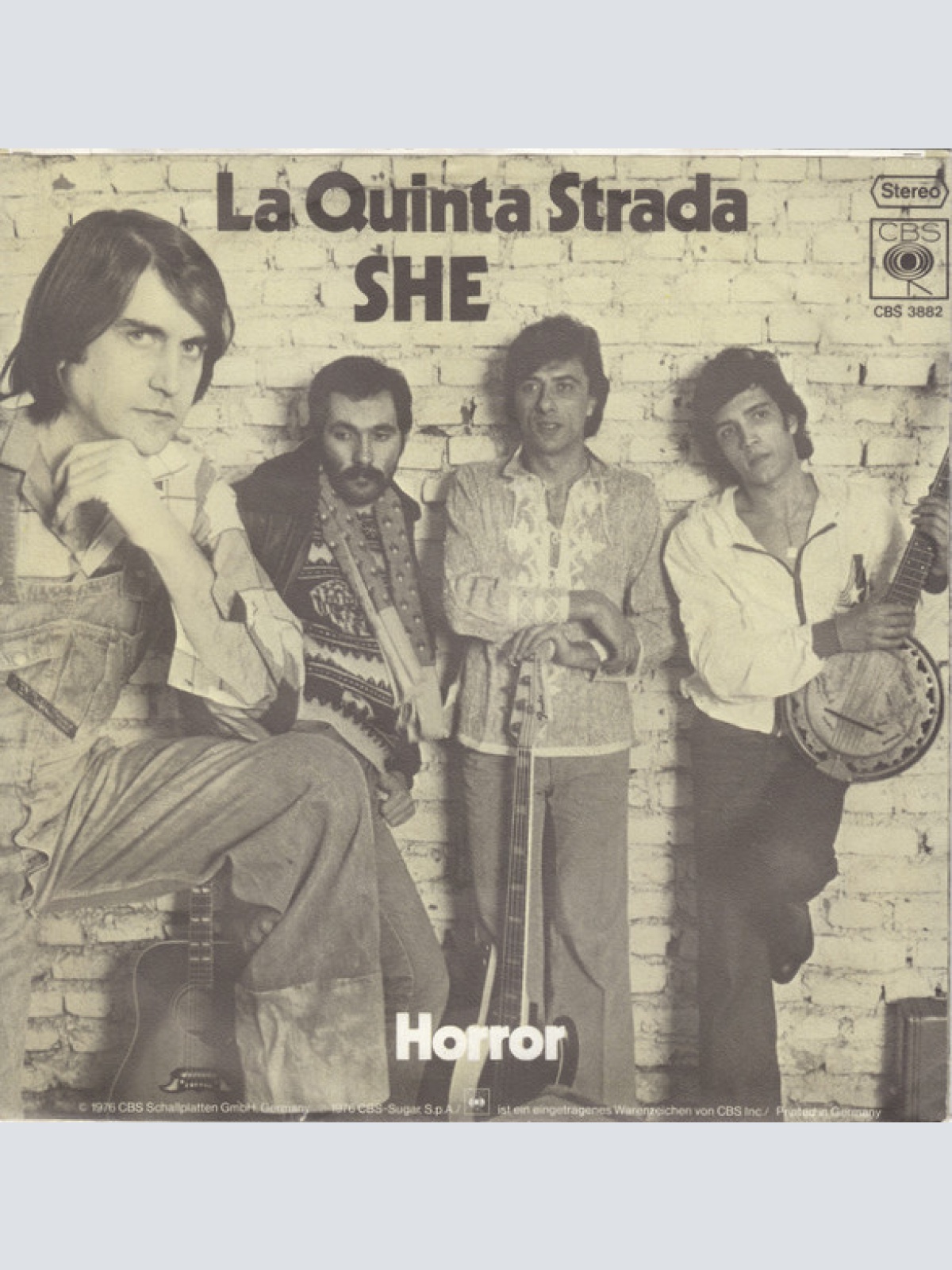 Vinyl / La Quinta Strada - She