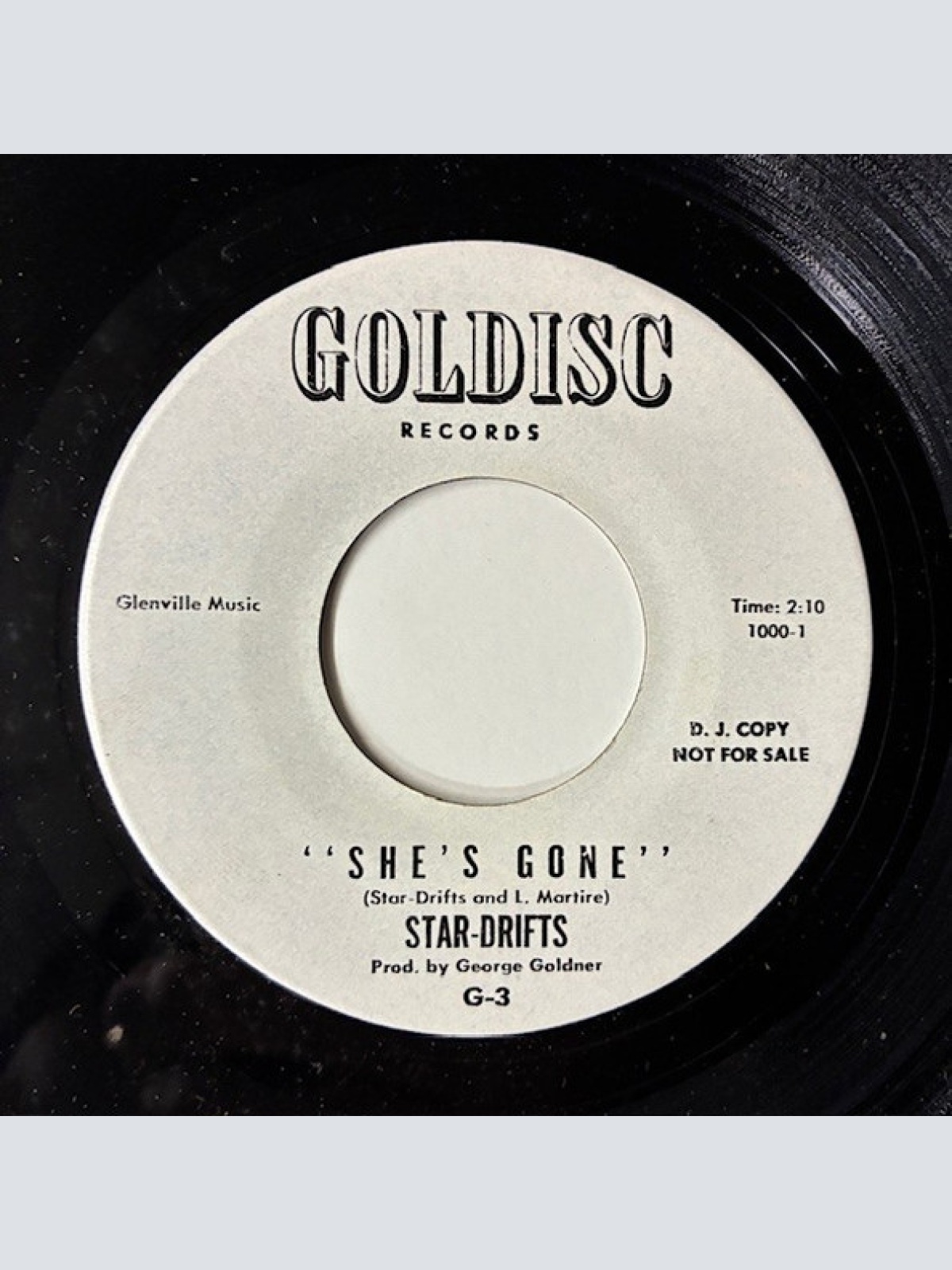 Vinyl / The Star-Drifts - An Eye For An Eye / She's Gone