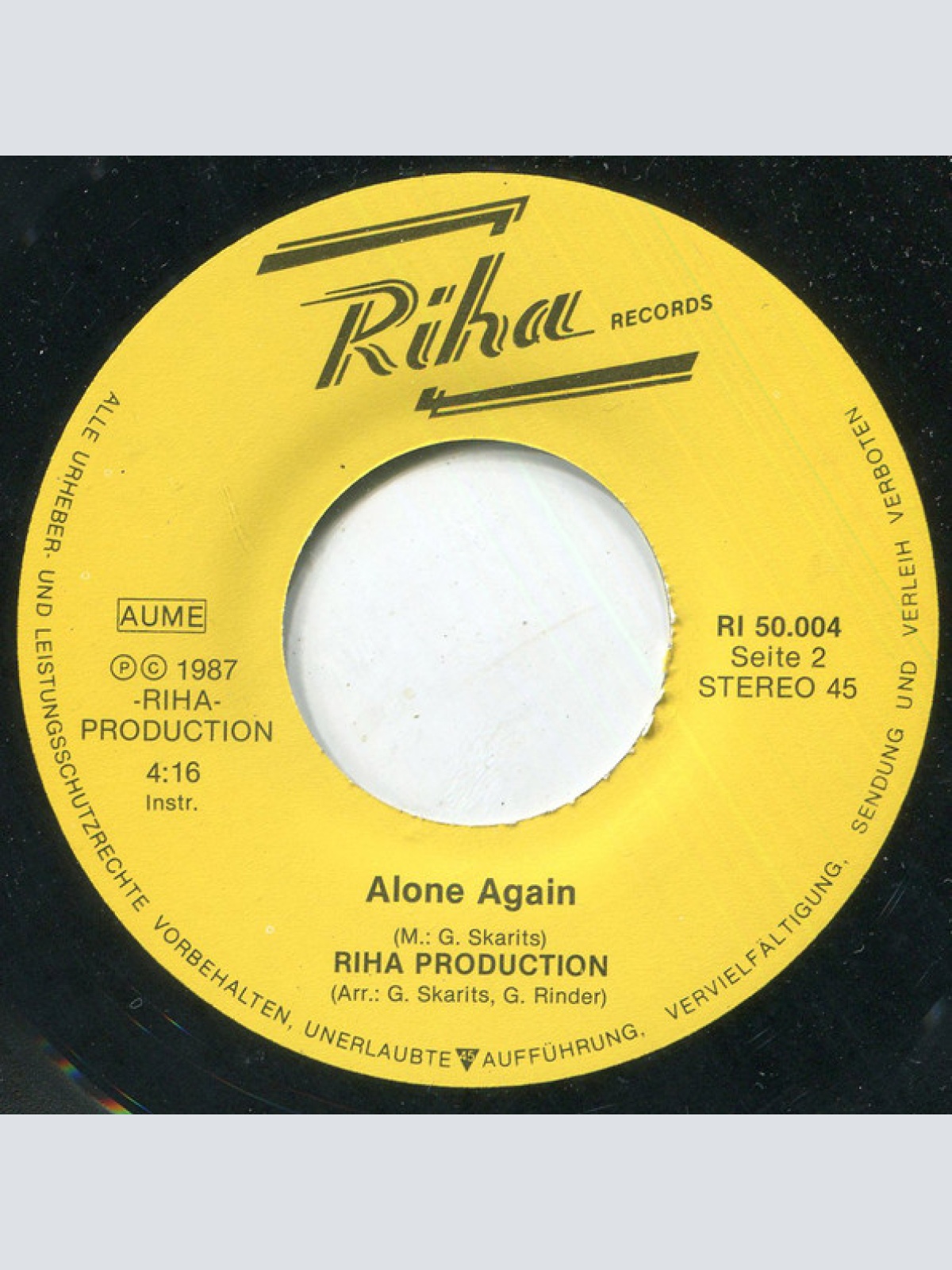 Vinyl / Jeffry K.* - My Song