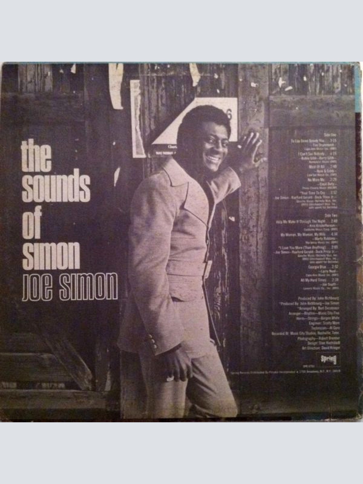 Vinyl / Joe Simon - The Sounds Of Simon