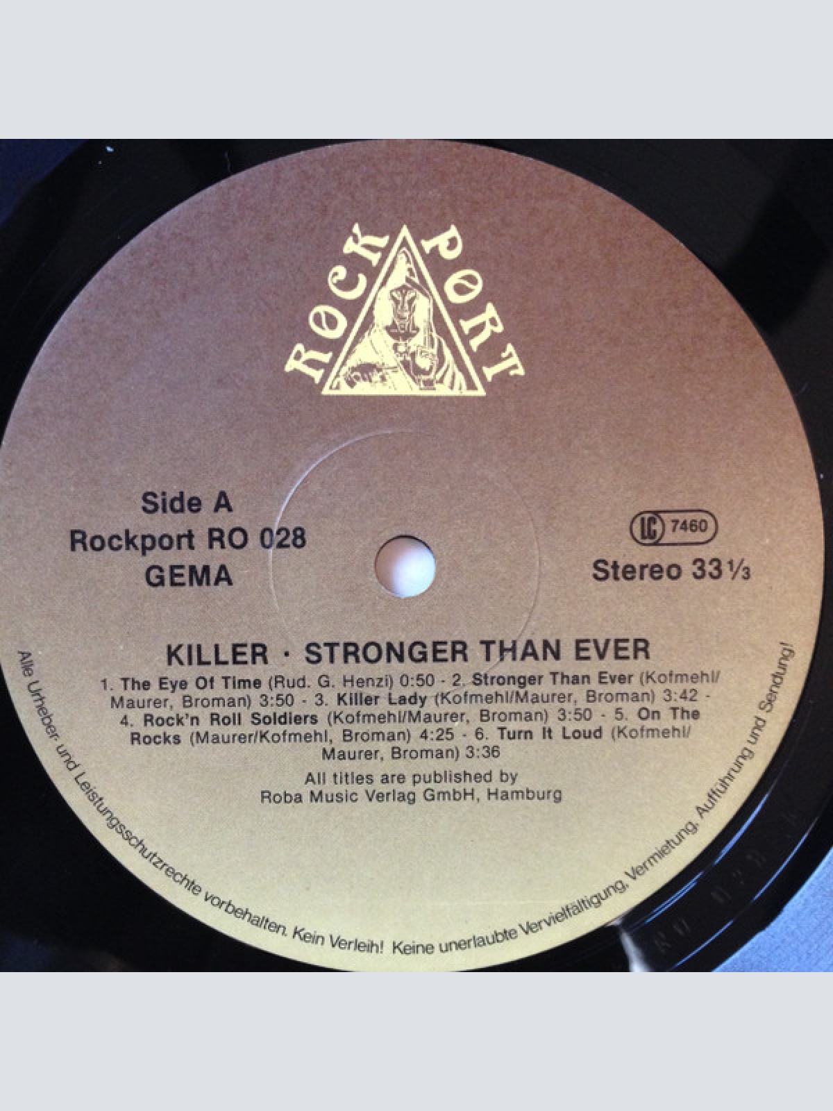 Vinyl / Killer (9) - Stronger Than Ever