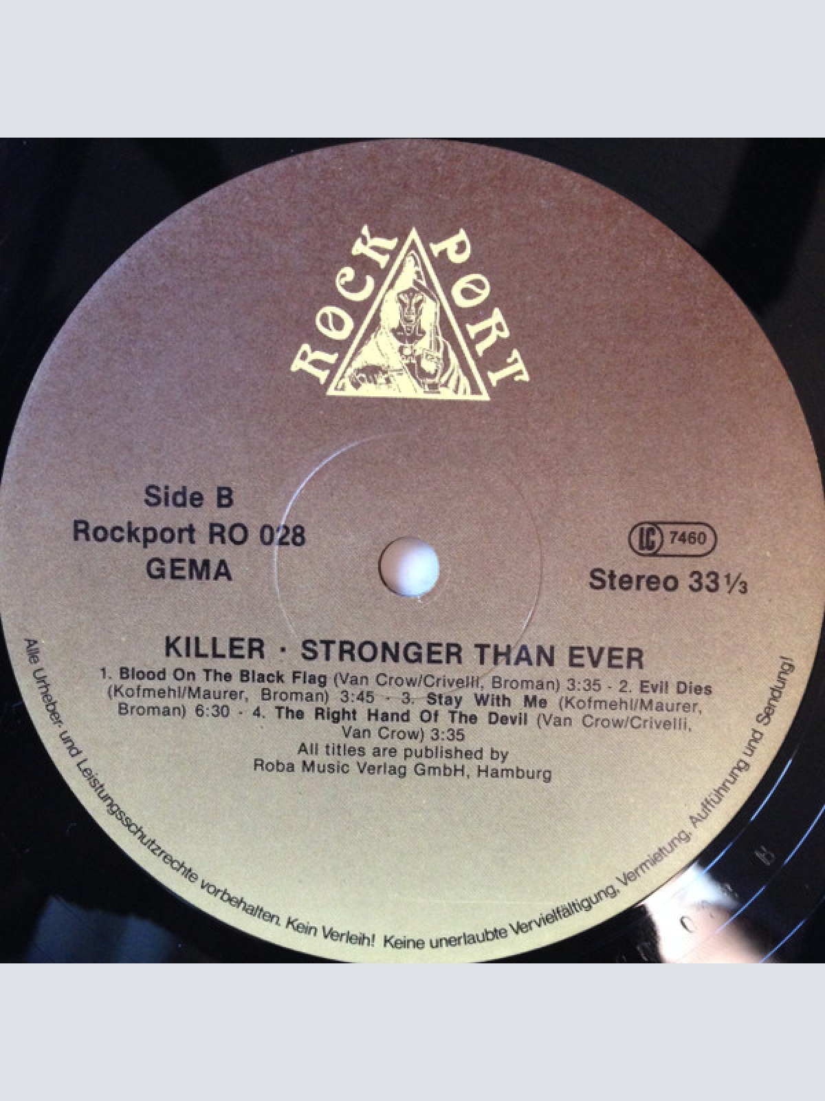Vinyl / Killer (9) - Stronger Than Ever