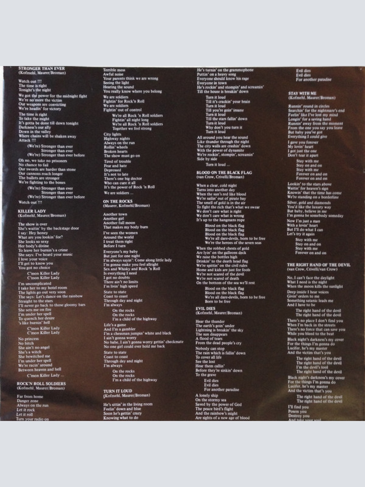 Vinyl / Killer (9) - Stronger Than Ever