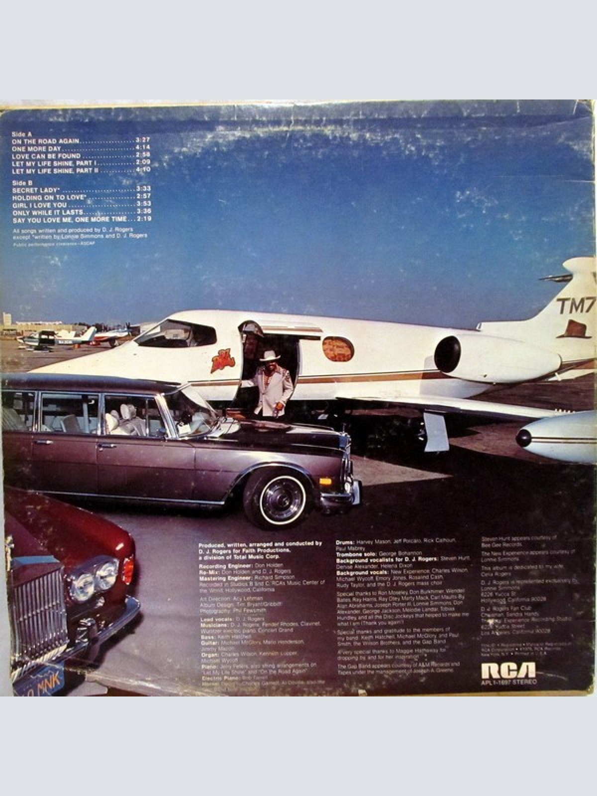 Vinyl / D. J. Rogers - On The Road Again