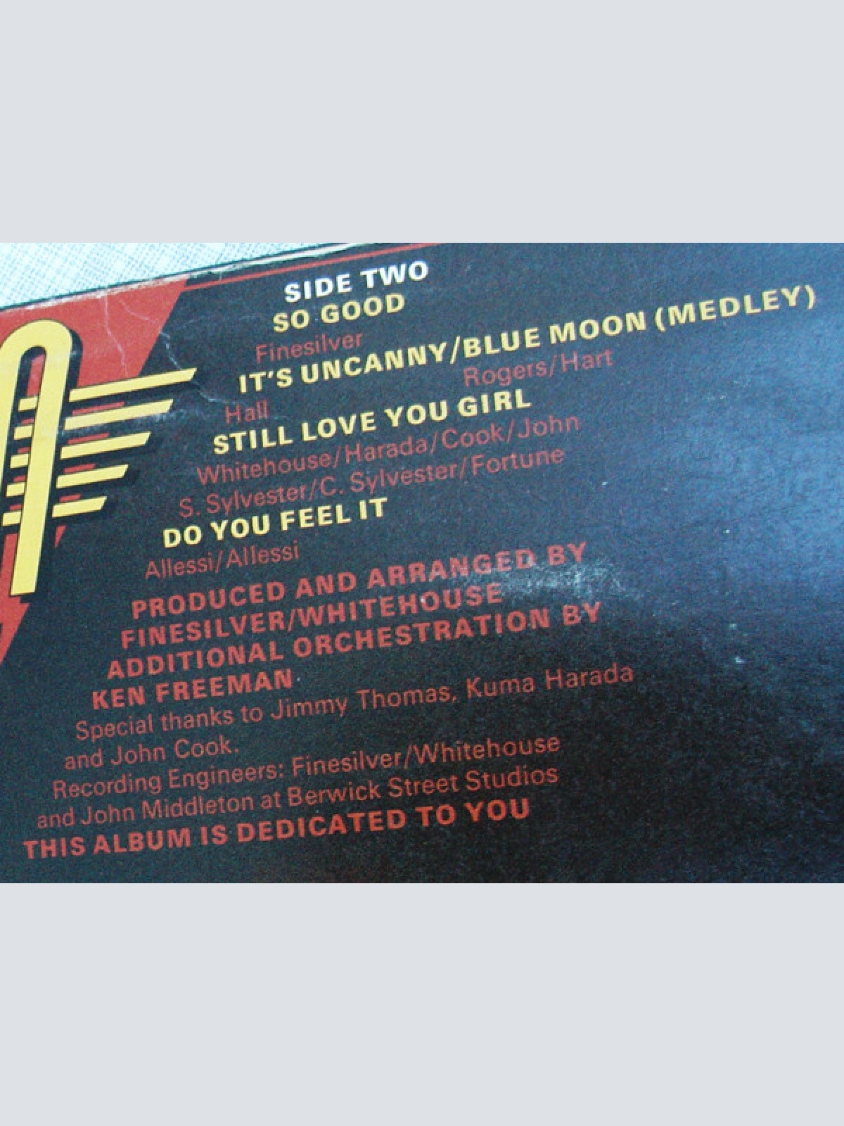 Vinyl / J.A.L.N. Band - Just Another Lonely Night