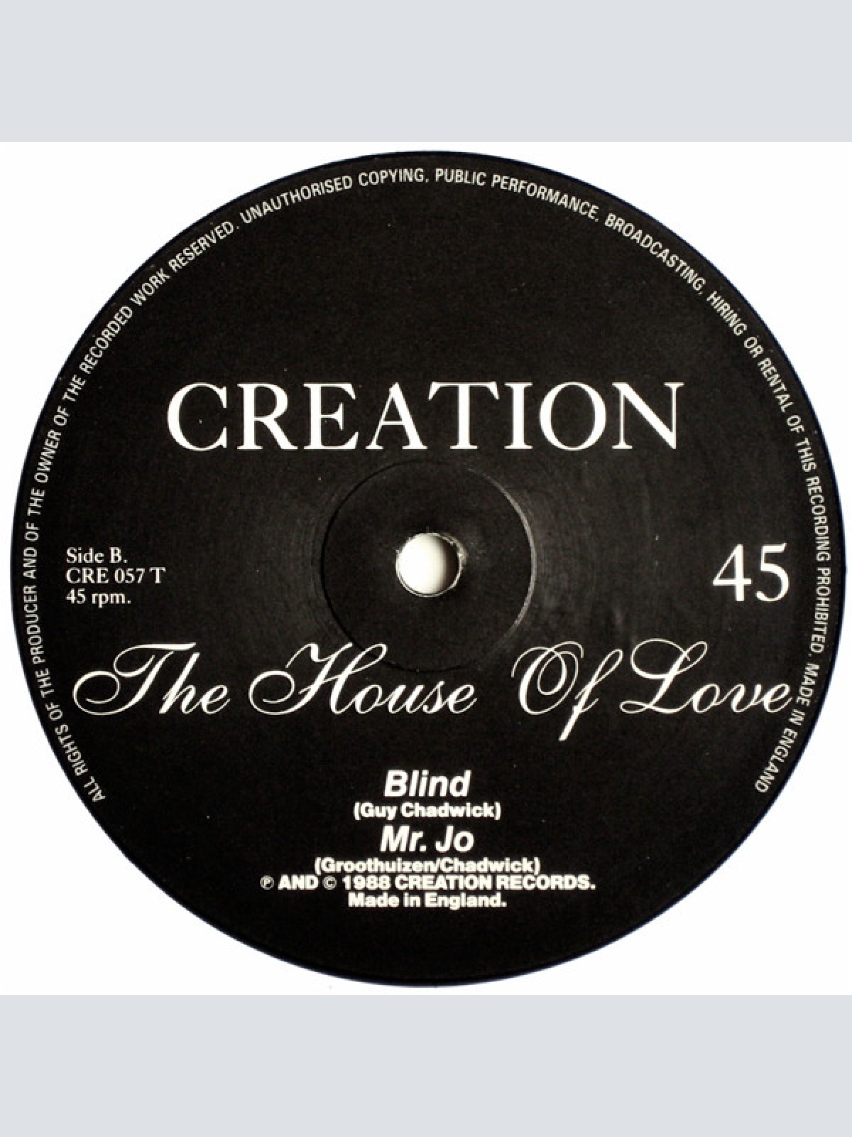 Vinyl / The House Of Love - Destroy The Heart