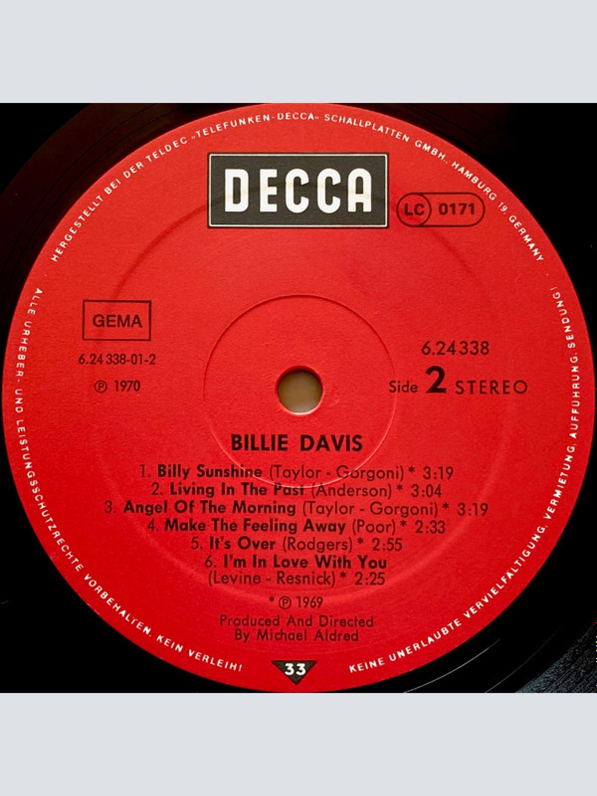 Vinyl / Billie Davis - Billie Davis