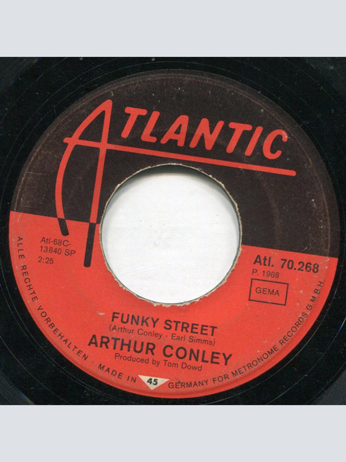 Vinyl / Arthur Conley - Funky Street / Put Our Love Together