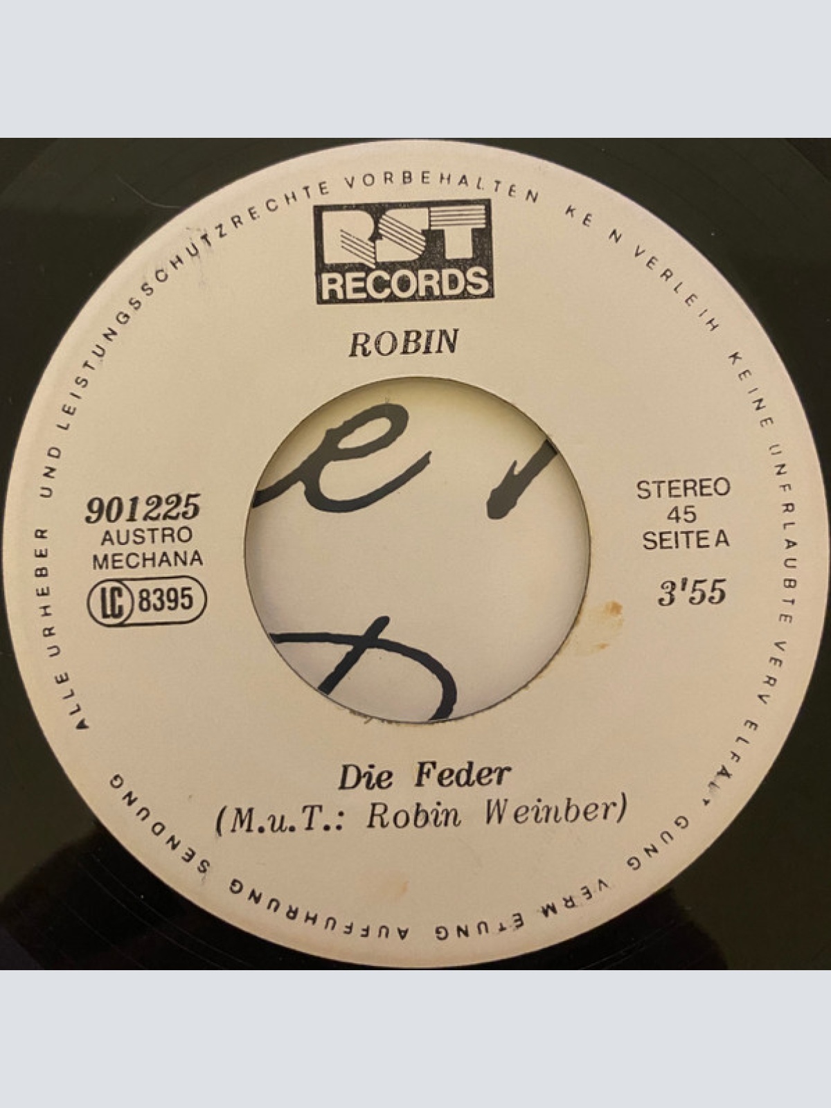 Vinyl / Robin* - Die Feder / Des Beis'l
