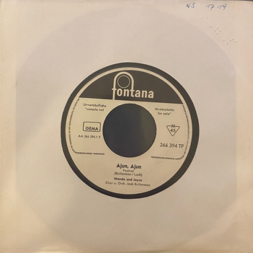 Vinyl / Wanda Und Joyce* - Ajun, Ajun / Es Gibt Ein Wunderland