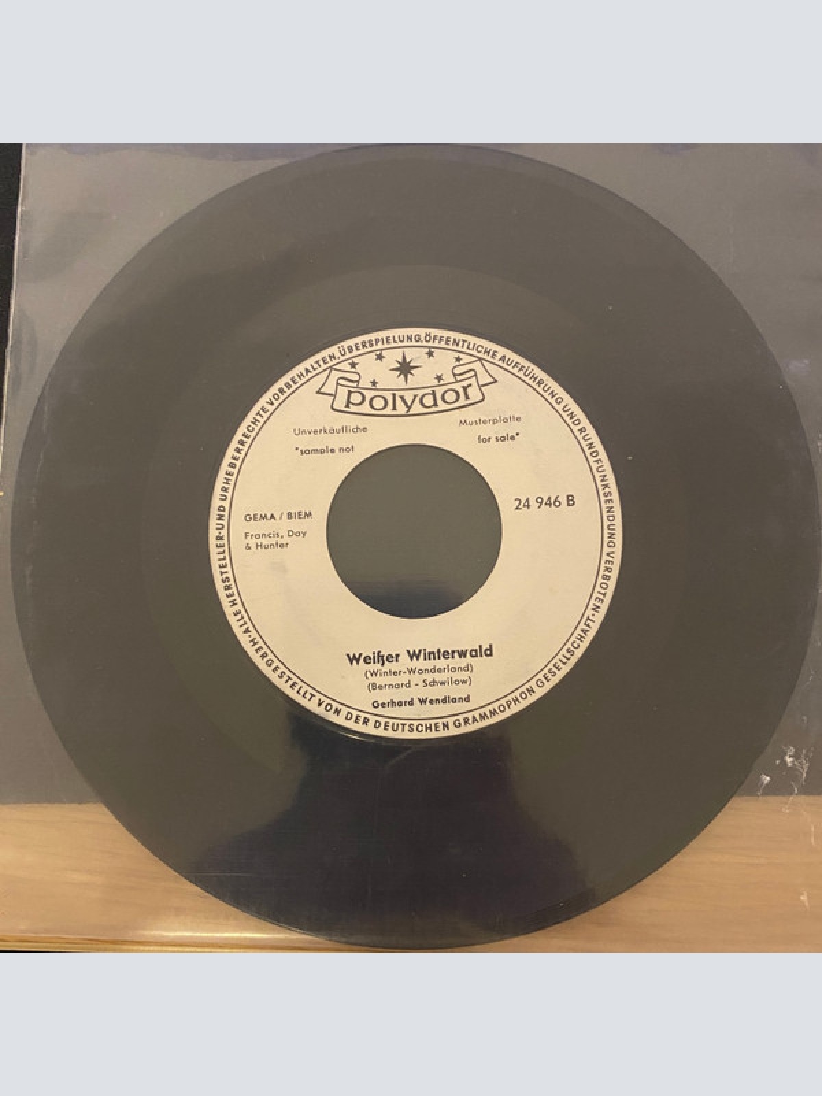 Vinyl / Gerhard Wendland - Weiße Weihnacht (White Christmas)