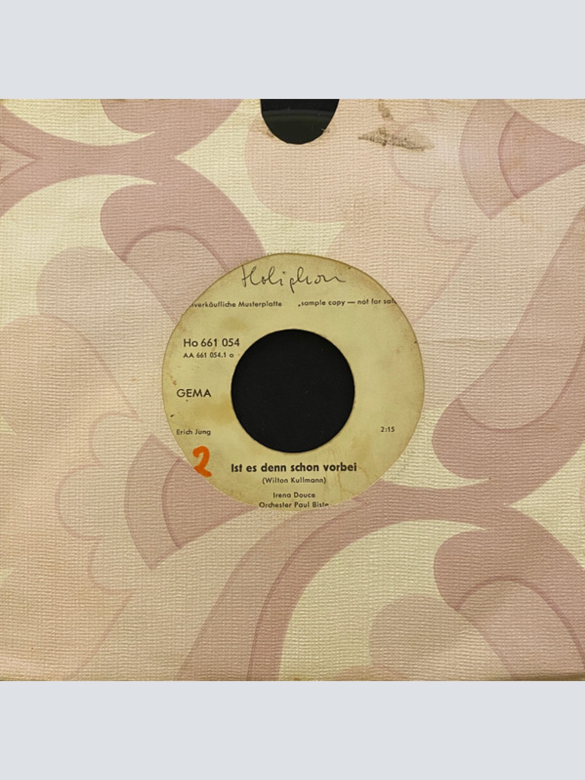 Vinyl / Irena Douce - Ist Es Denn Schon Vorbei?