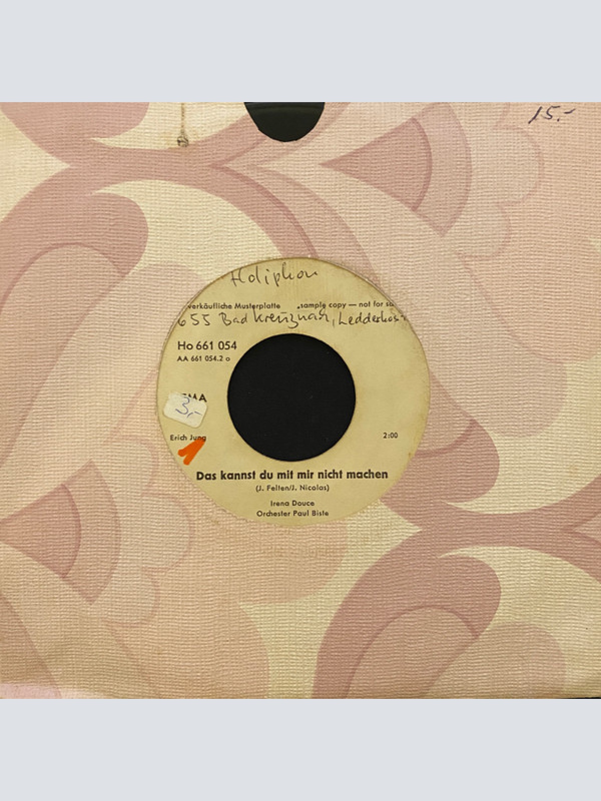 Vinyl / Irena Douce - Ist Es Denn Schon Vorbei?