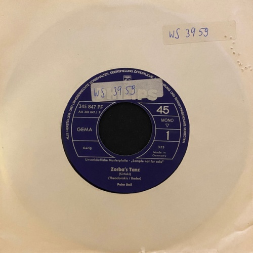 Vinyl / Peter Beil - Zorba's Tanz