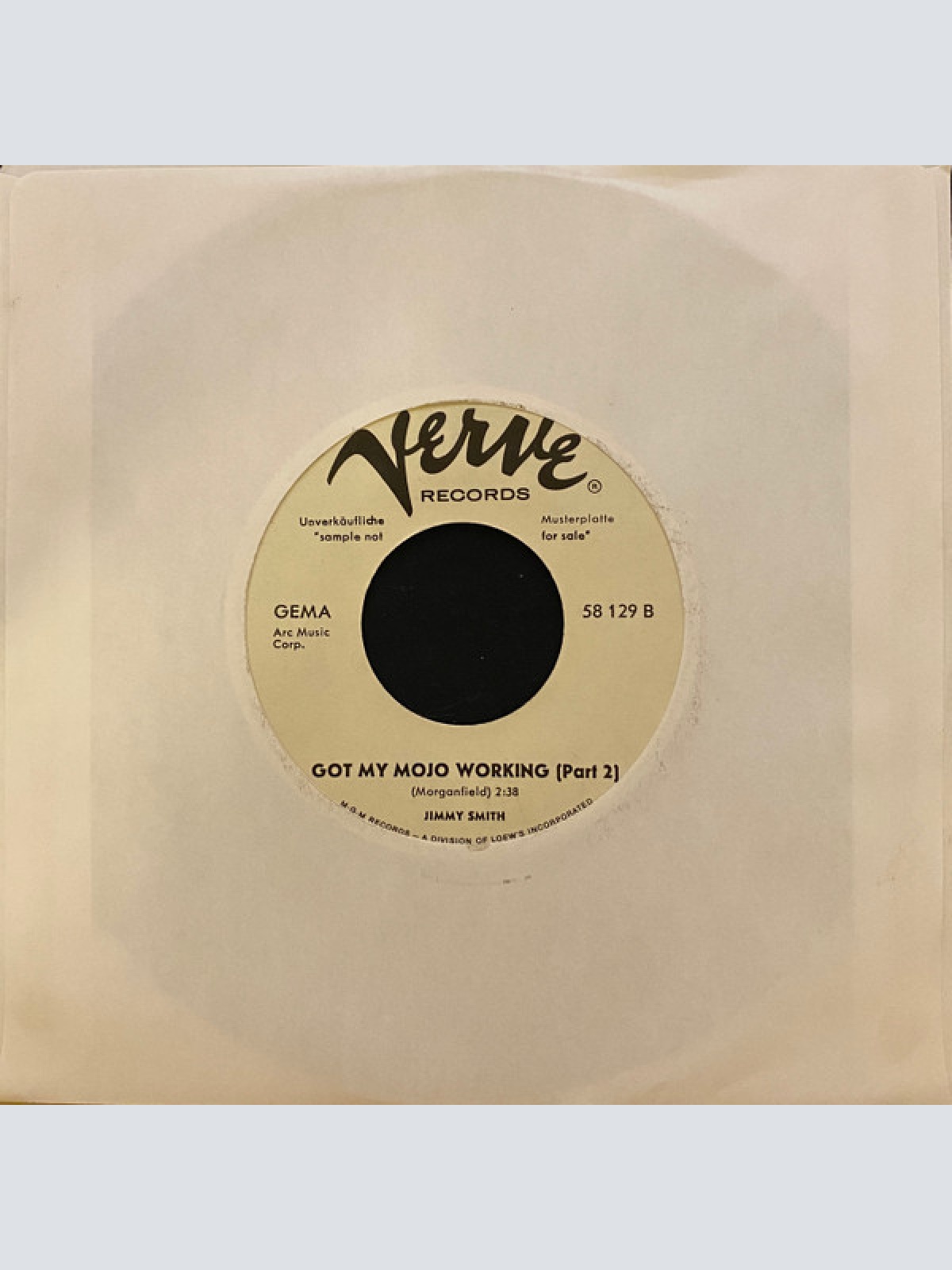 Vinyl / Jimmy Smith - Got My Mojo Working