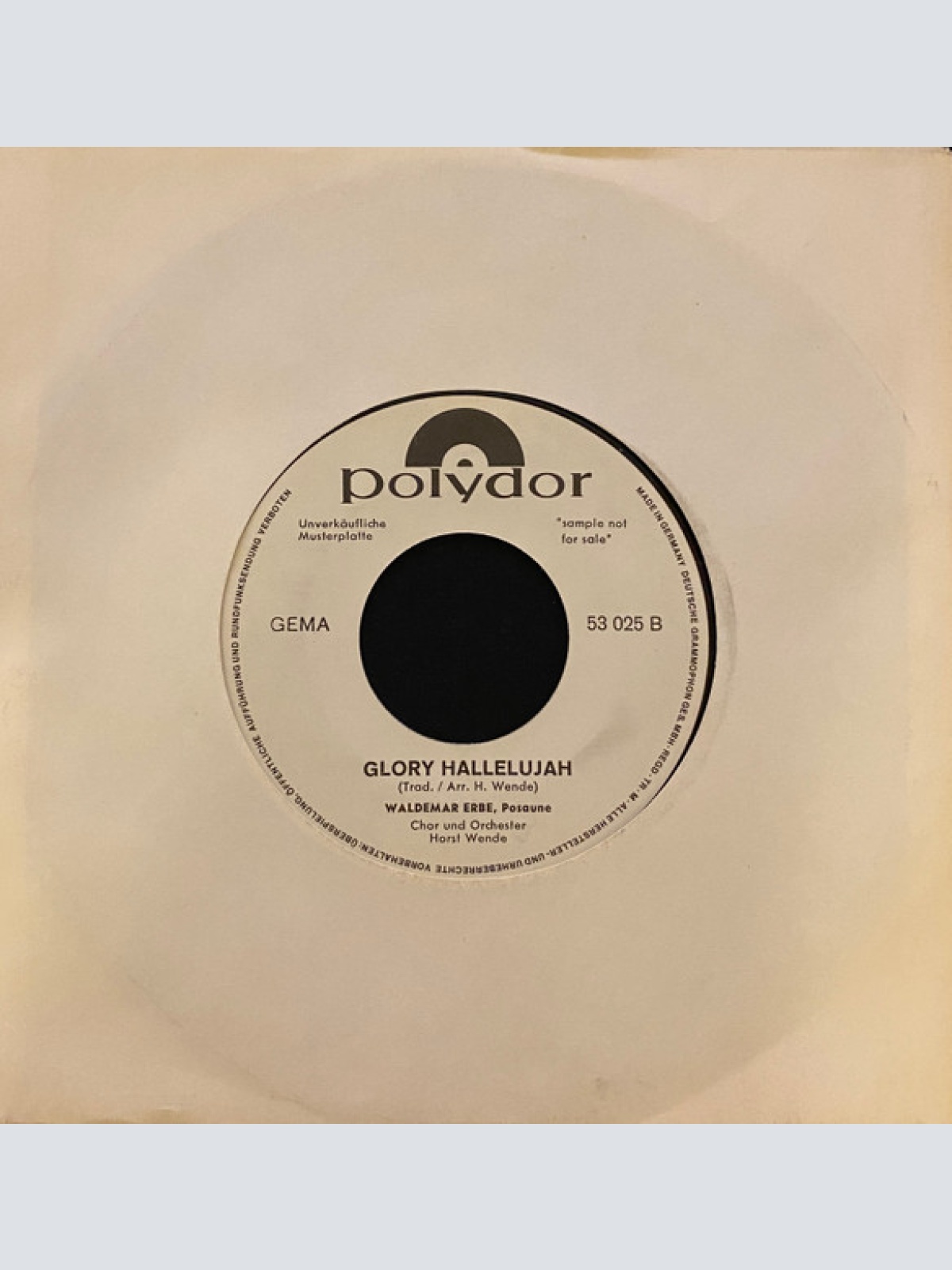 Vinyl / Waldemar Erbe - Brüder, Zur Sonne, Zur Freiheit