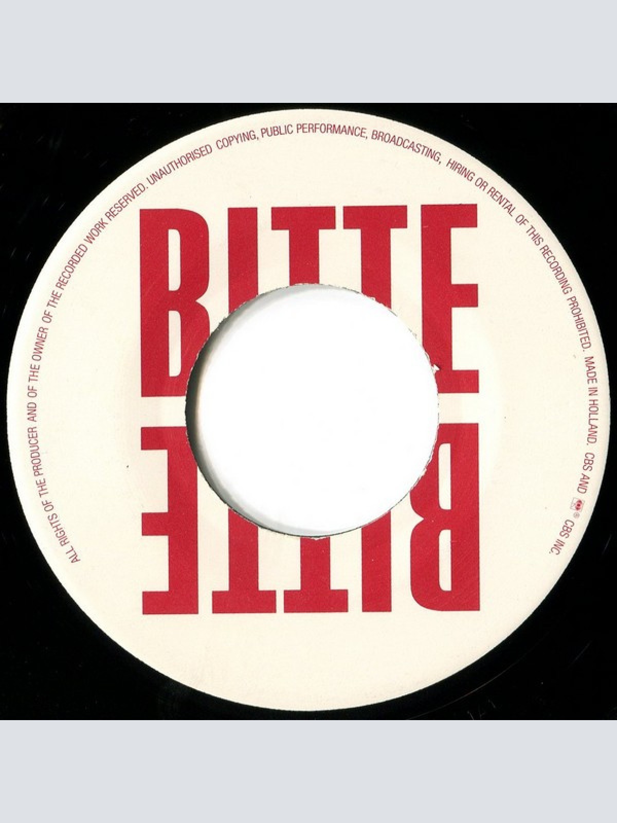 Vinyl / Die Ärzte - Bitte Bitte
