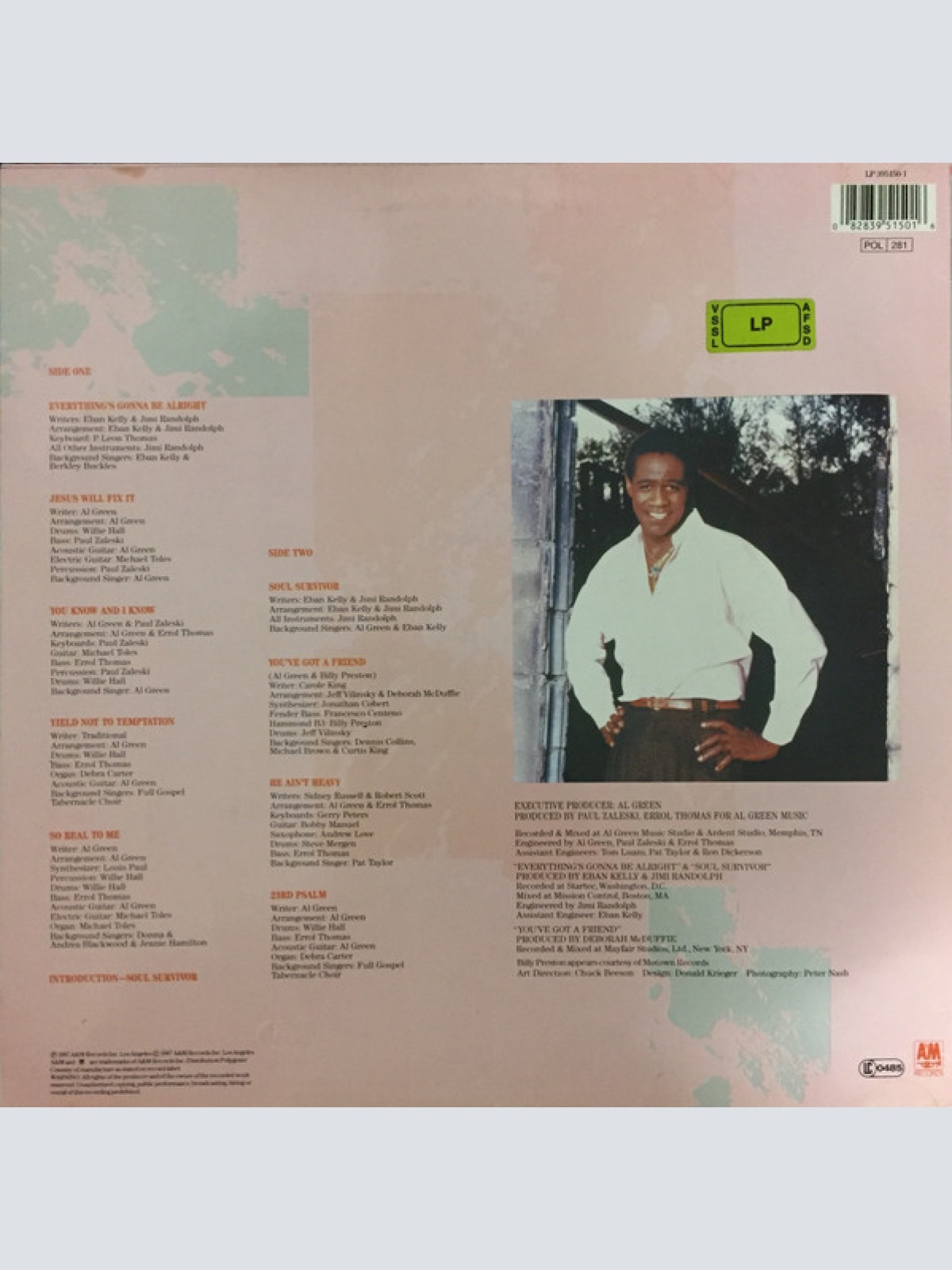 Vinyl / Al Green - Soul Survivor