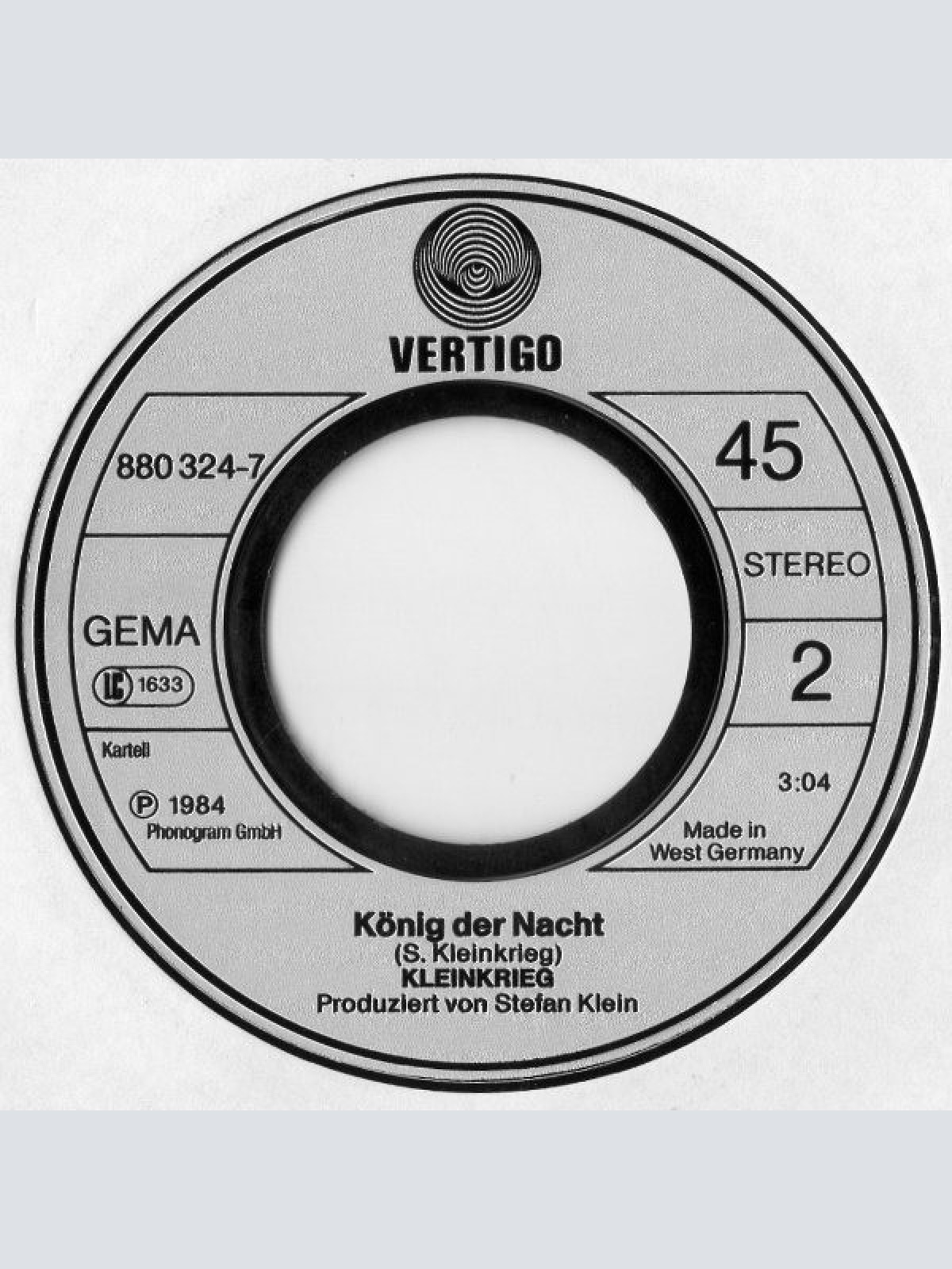 Vinyl / Kleinkrieg* - Seemann