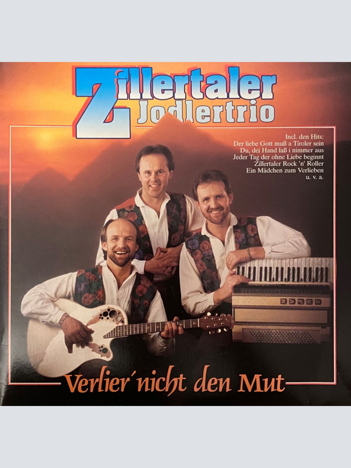 Vinyl / Zillertaler Jodlertrio - Verlier' Nicht Den Mut
