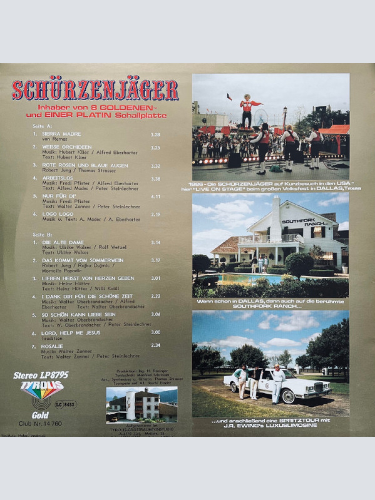Vinyl / Schürzenjäger - Sierra Madre