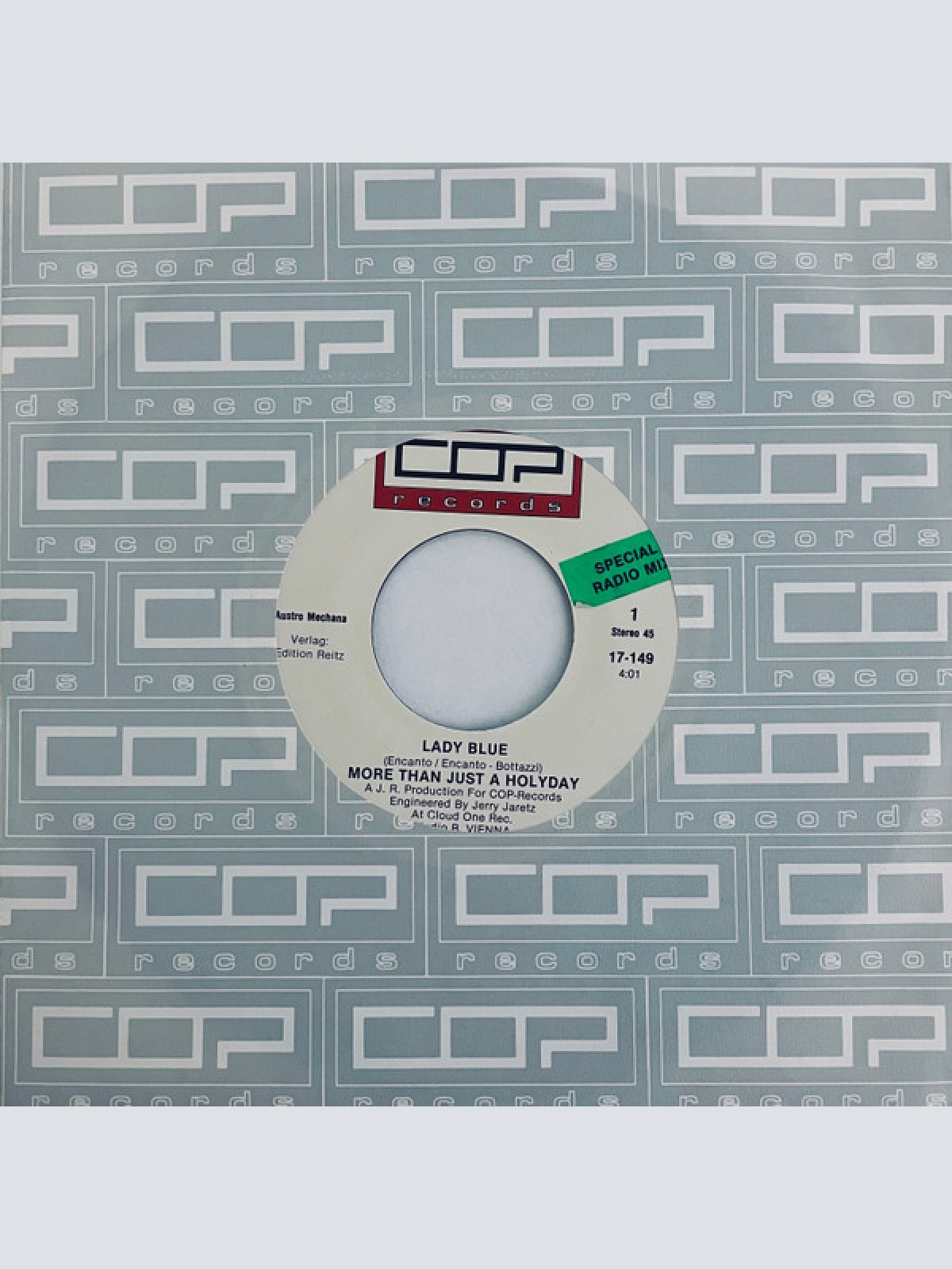 Vinyl / More Than Just A Holyday* - Lady Blue